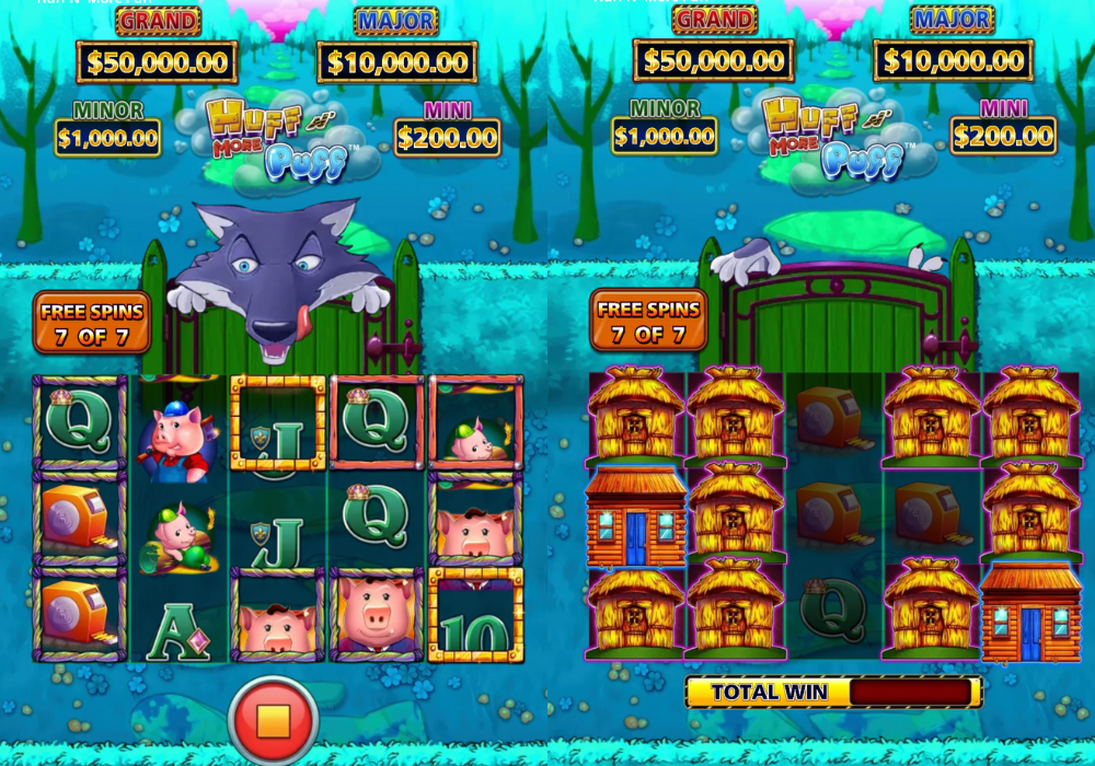 Huff N' More Puff App free spins