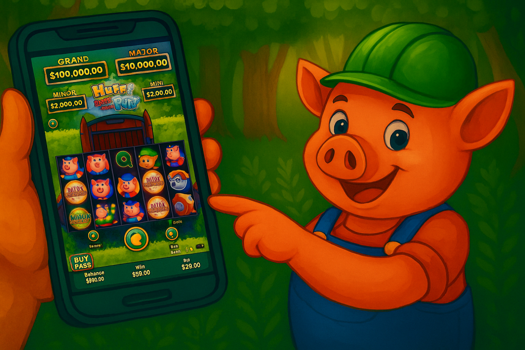 Huff N' More Puff App Game Play